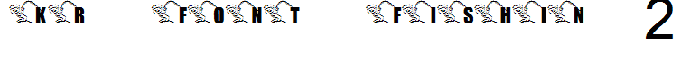 KR Font Fishin 2