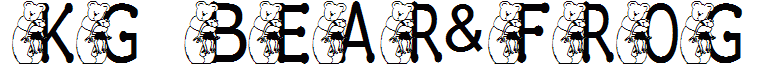KG BEAR&FROG
