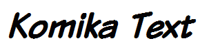 Komika Text