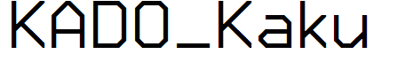 KADO_Kaku