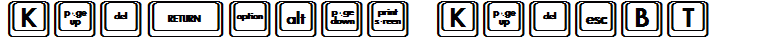 Keyboard KeysBT
