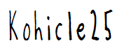 Kohicle25