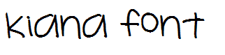 kiana font