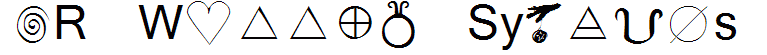 KR Wiccan Symbols