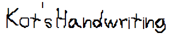 Kot's Handwriting