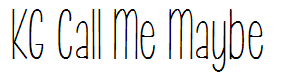 KG Call Me Maybe 