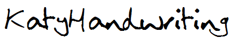 KatyHandwriting