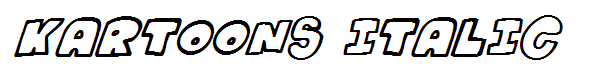 Kartoons Italic