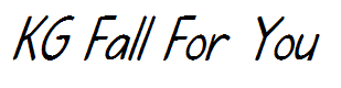 KG Fall For You