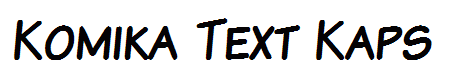 Komika Text Kaps