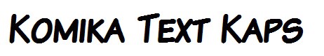 Komika Text Kaps