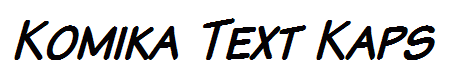 Komika Text Kaps