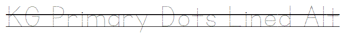 KG Primary Dots Lined Alt