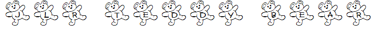 JLR Teddy Bear