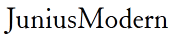 JuniusModern