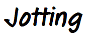 Jotting
