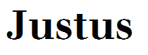 Justus