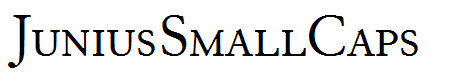 JuniusSmallCaps