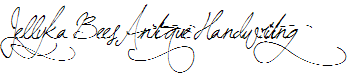 Jellyka BeesAntique Handwriting