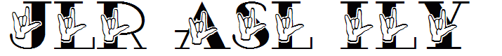 JLR ASL ILY