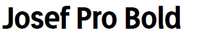 Josef Pro Bold