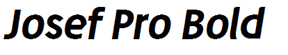 Josef Pro Bold