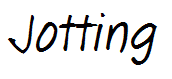 Jotting