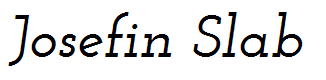 Josefin Slab