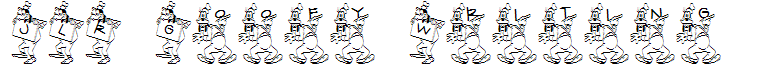 JLR Goofy Writing