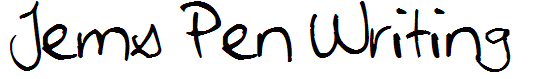Jems Pen Writing