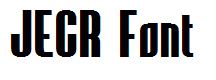 JECR Font