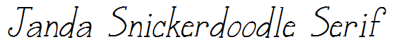 Janda Snickerdoodle Serif
