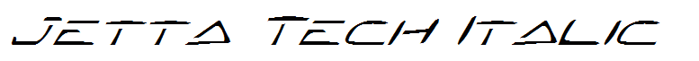 Jetta Tech Italic