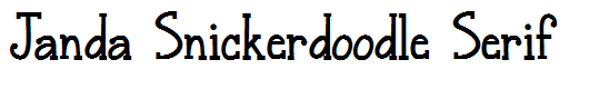 Janda Snickerdoodle Serif
