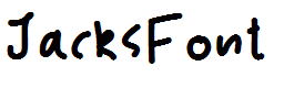 JacksFont