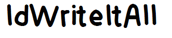 IdWriteItAll