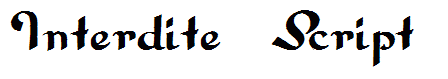 Interdite Script