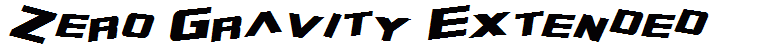 Zero Gravity Extended