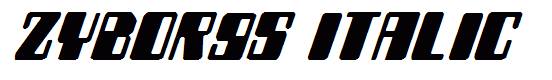 Zyborgs Italic