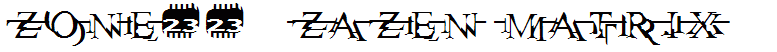 Zone23_zazen matrix