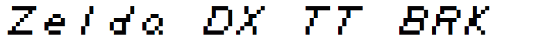 Zelda DX TT BRK