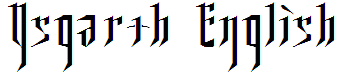 Ysgarth English