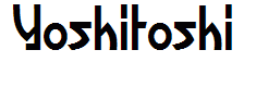 Yoshitoshi