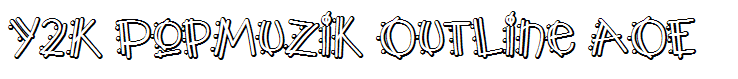 Y2K PopMuzik Outline AOE