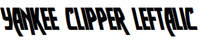 Yankee Clipper Leftalic
