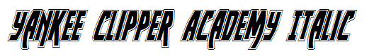 Yankee Clipper Academy Italic