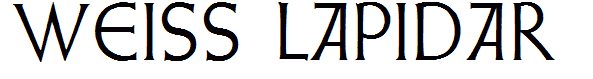 Weiss Lapidar