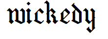 wickedy