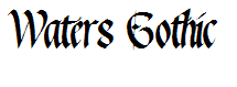 Waters Gothic
