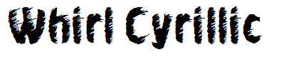 Whirl Cyrillic